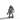 Silver Statue of a Cyclops in 999 Fine Silver.