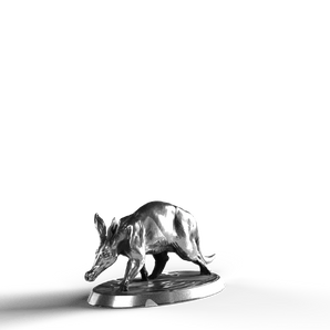 Aardvark - SignalOaks Silver Statue