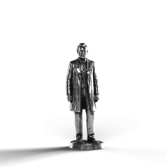 Abraham Lincoln - SignalOaks Silver Statue