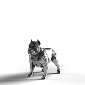 American Bully - SignalOaks Silver Statue