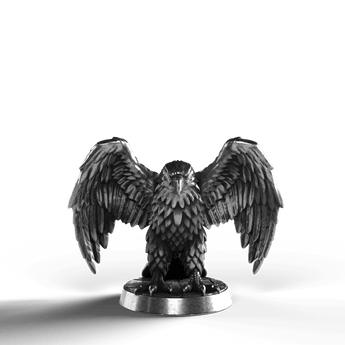 Bald Eagle - SignalOaks Silver Statue