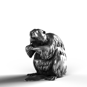 Beaver - SignalOaks Silver Statue