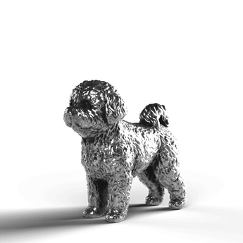 Bichon Frise - SignalOaks Silver Statue