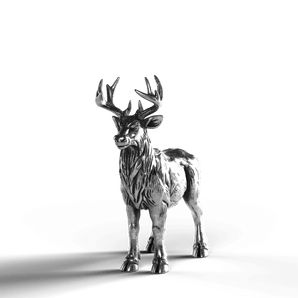 Buck - SignalOaks Silver Statue