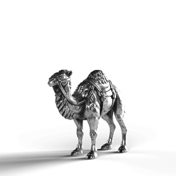 Camel - SignalOaks Silver Statue