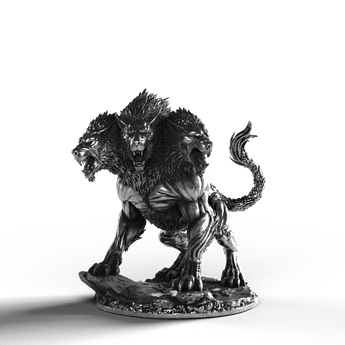 Cerberus - SignalOaks Silver Statue