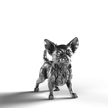 Chihuahua - SignalOaks Silver Statue