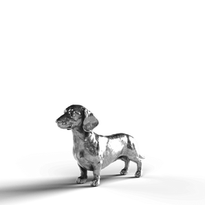 Dachshund - SignalOaks Silver Statue