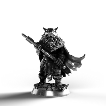 Draugr Warrior - SignalOaks Silver Statue