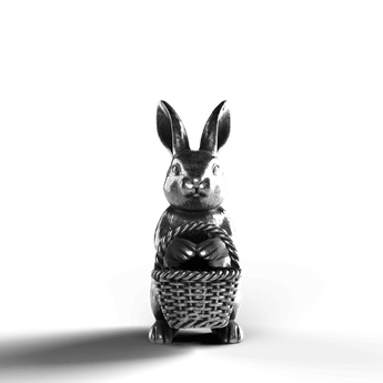 Easter Bunny - SignalOaks Silver Statue