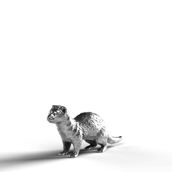 Ferret - SignalOaks Silver Statue