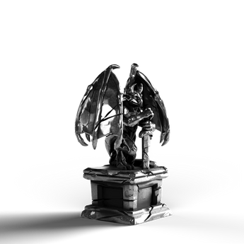 Gargoyle - SignalOaks Silver Statue