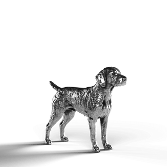 German Shorthaired Pointer - SignalOaks Silver Statue