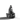 Ghost On Rock - SignalOaks Silver Statue