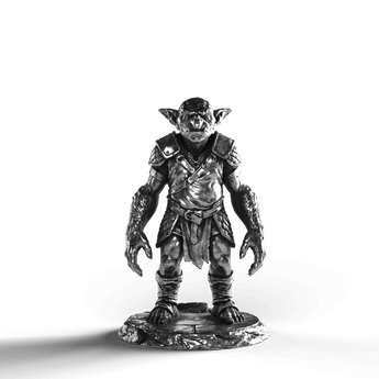 Goblin - SignalOaks Silver Statue