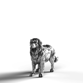 Great Pyrenees - SignalOaks Silver Statue