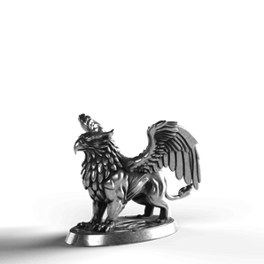 Griffin - SignalOaks Silver Statue