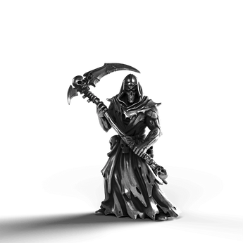 Grim Reaper - SignalOaks Silver Statue