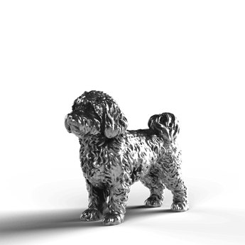 Havanese - SignalOaks Silver Statue