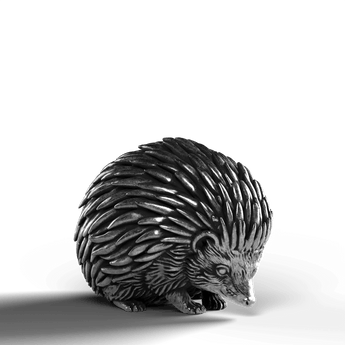 Hedgehog - SignalOaks Silver Statue