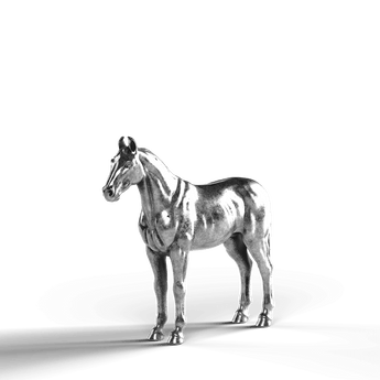 Marwari Horse - SignalOaks Silver Statue