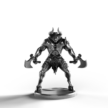 Minotaur - SignalOaks Silver Statue