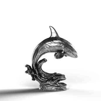 Orca - SignalOaks Silver Statue