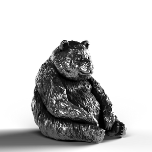 Panda - SignalOaks Silver Statue