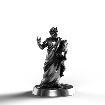 Philosopher - SignalOaks Silver Statue