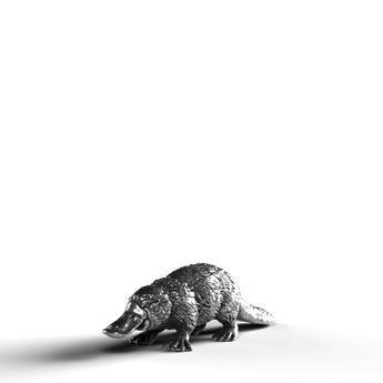Platypus - SignalOaks Silver Statue