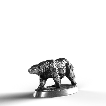 Polar Bear - SignalOaks Silver Statue