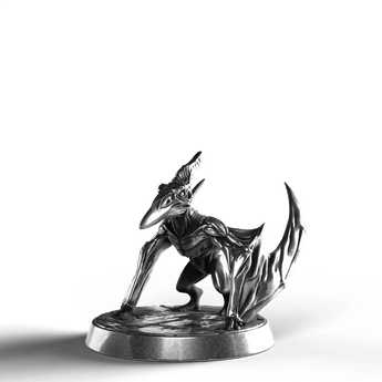 Pteranodon - SignalOaks Silver Statue