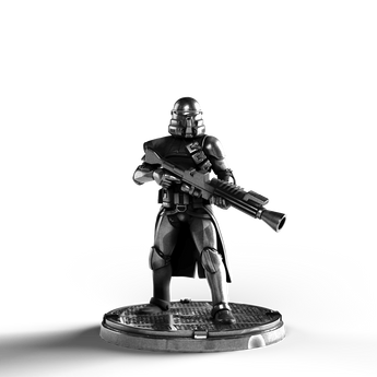 Purge Trooper - SignalOaks Silver Statue