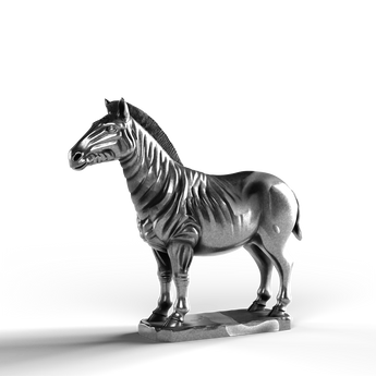 Quagga - SignalOaks Silver Statue