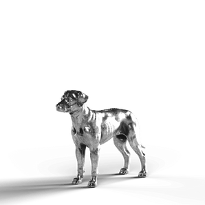 Rhodesian Ridgeback - SignalOaks Silver Statue