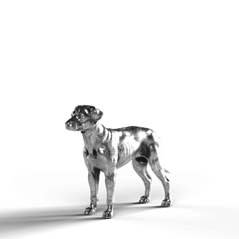 Rhodesian Ridgeback - SignalOaks Silver Statue