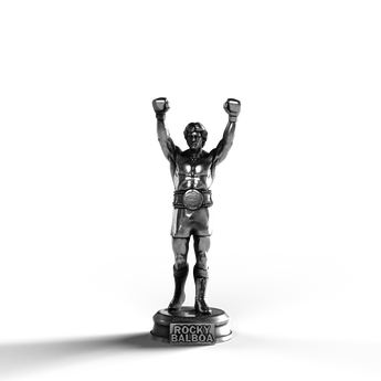 Rocky Balboa - SignalOaks Silver Statue