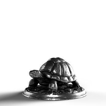Tortoise - SignalOaks Silver Statue