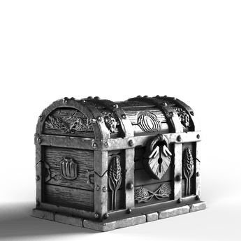 Treasure Chest - SignalOaks Silver Statue
