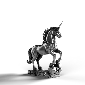 Unicorn - SignalOaks Silver Statue