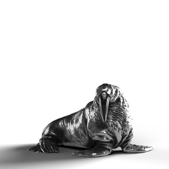 Walrus - SignalOaks Silver Statue