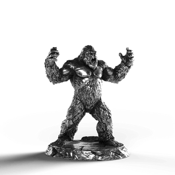 Yeti - SignalOaks Silver Statue