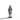 Silver statue of historical figure in 999 fine silver.
