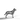 Silver statue of a Labrador Retriever, crafted in 999 fine silver.