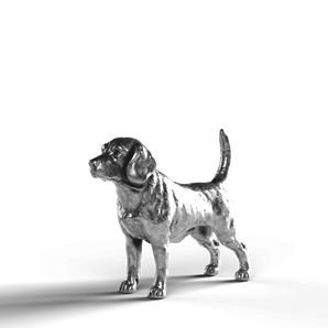 Beagle - SignalOaks Silver Statue