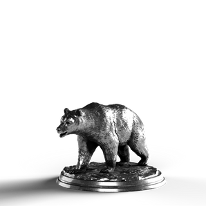Black Bear - SignalOaks Silver Statue