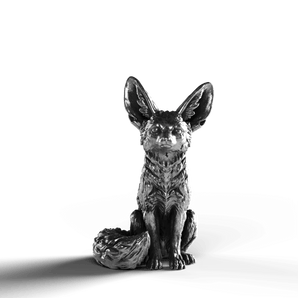 Fennec Fox - SignalOaks Silver Statue