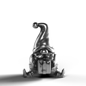 Gnome 1 - SignalOaks Silver Statue