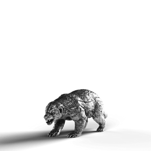 Honey Badger - SignalOaks Silver Statue