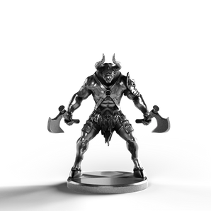 Minotaur - SignalOaks Silver Statue